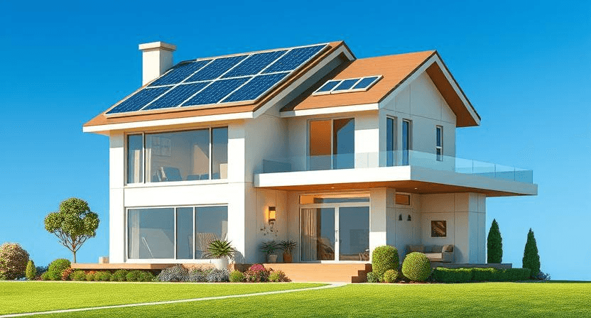 ترکیب انرژی خورشیدی با خانههای هوشمند