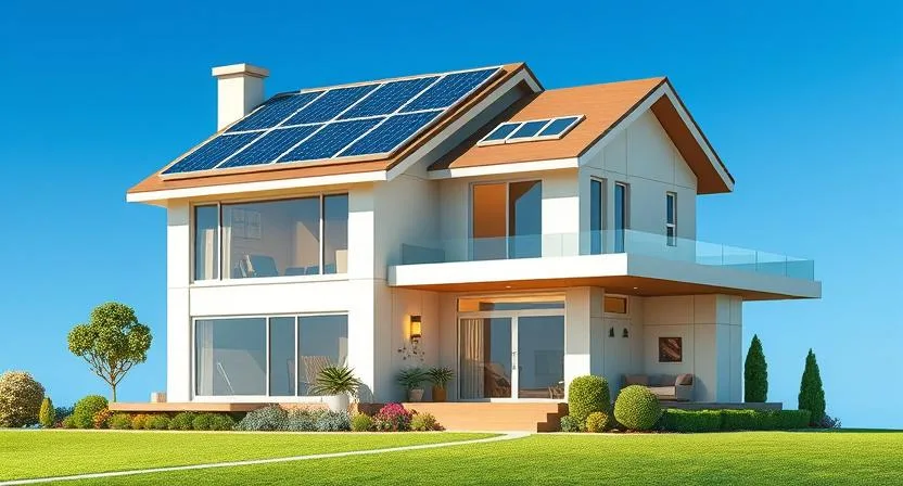 ترکیب انرژی خورشیدی با خانههای هوشمند