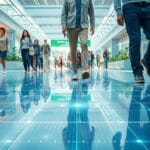 کفپوش پیِزو الکتریک: تولید برق از هر قدم