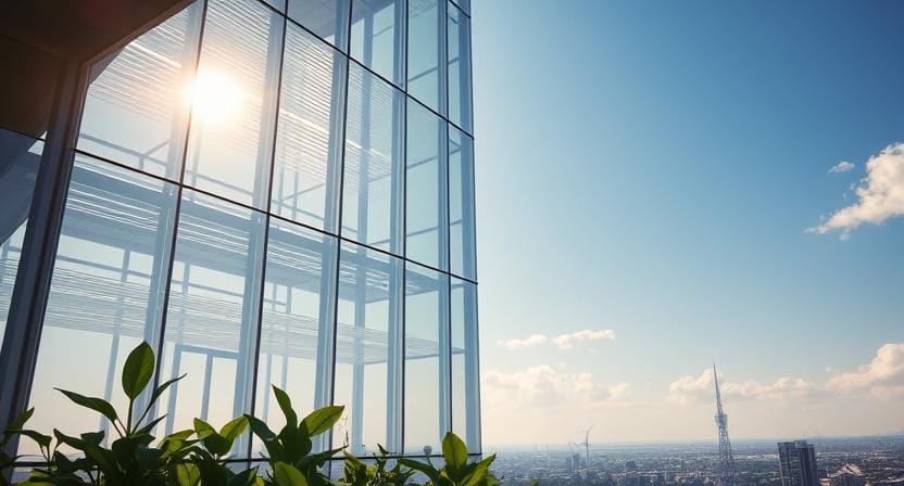 پنجرههای خورشیدی شفاف (Transparent Solar Windows)