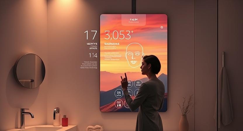 آیینه هوشمند (Smart Mirror)