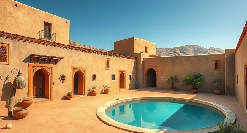معماری پایدار در اقلیم گرم و خشک ایران